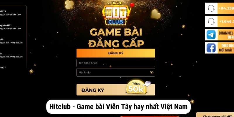Hitclub - Game bài Viễn Tây hay nhất Việt Nam